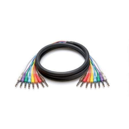 HOSA 8\'li TRS-TRS Snake Kablo (5 mt)