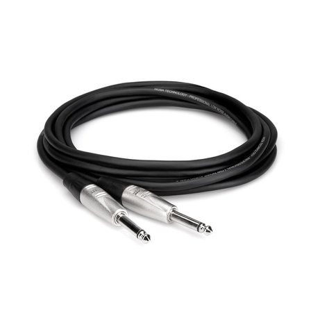 HOSA Pro 1/4\"TS (M) - 1/4\'\' TS (M) Balanssız kablo 4.5 mt.