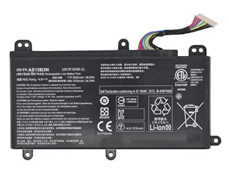 Acer AS15B3N Notebook Bataryası Laptop Pil