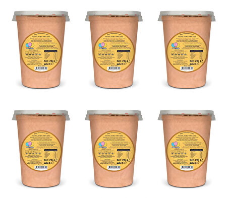 PORTAKAL AROMALI 6'LI GURME PAMUK ŞEKERLER