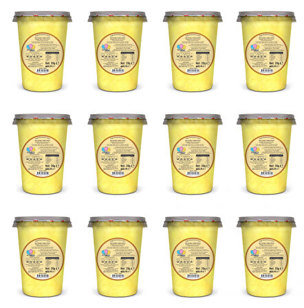 MUZ AROMALI 12'Lİ GURME PAMUK ŞEKERLER