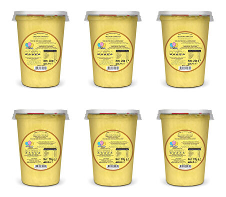 LİMON AROMALI 6'LI GURME PAMUK ŞEKERLER