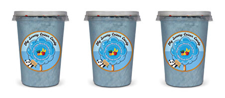 TUTTİ FRUTTİ AROMALI 3'LÜ GURME PAMUK ŞEKERLER