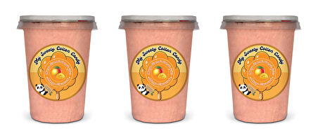 MANGO AROMALI 3'LÜ GURME PAMUK ŞEKERLER