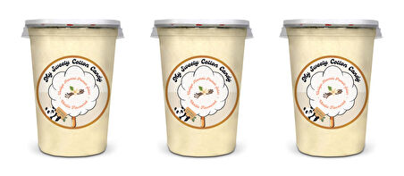 VANİLYA AROMALI 3'LÜ GURME PAMUK ŞEKERLER