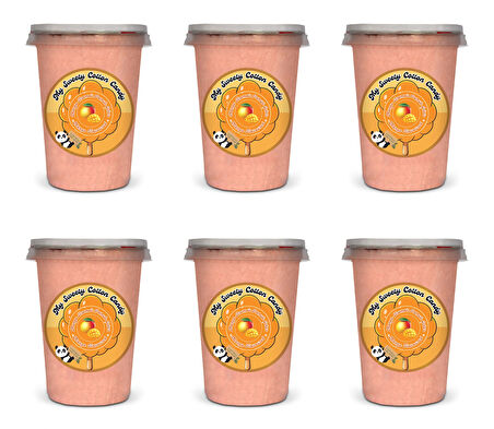 MANGO AROMALI 6'LI GURME PAMUK ŞEKERLER