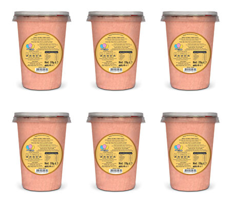 MANGO AROMALI 6'LI GURME PAMUK ŞEKERLER