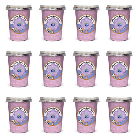 YABAN MERSİNİ AROMALI 12'Lİ GURME PAMUK ŞEKERLER