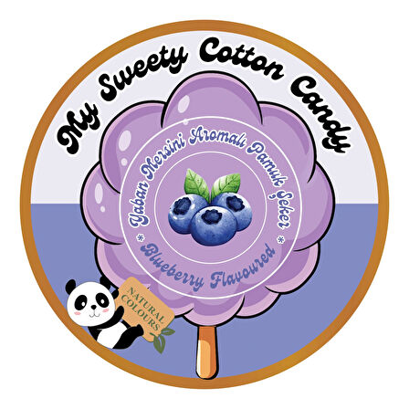 YABAN MERSİNİ AROMALI 12'Lİ GURME PAMUK ŞEKERLER