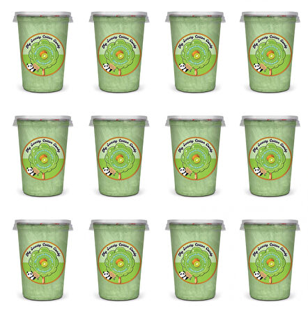 KİVİ AROMALI 12'Lİ GURME PAMUK ŞEKERLER