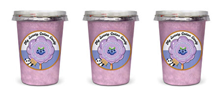 YABAN MERSİNİ AROMALI 3'LÜ GURME PAMUK ŞEKERLER