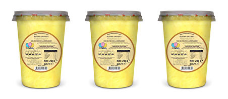 MUZ AROMALI 3'LÜ GURME PAMUK ŞEKERLER