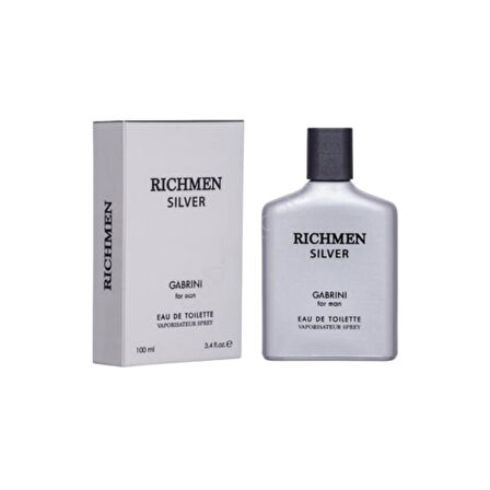 Piev Gabrini Richmen Silver For Man Parfüm 100 Ml