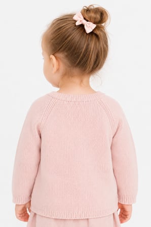 Kız Bebek Fil Detaylı Kazak 23115