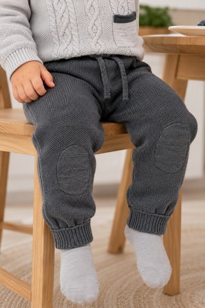 Erkek Bebek Triko Kazak Pantolon Takım 23124
