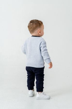 Erkek Bebek Triko Kazak Pantolon Takım 23124