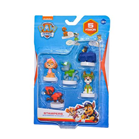 PAW5040 Paw Patrol Stampers 5li Figür Asorti - Neco Toys