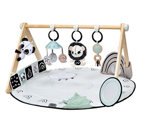 Tiny Love Müzikli Ahşap Oyun Halısı Black White