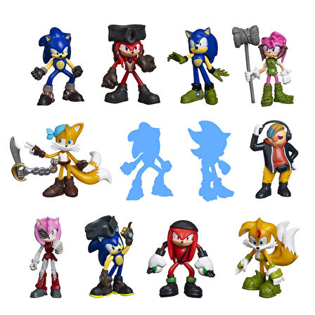 Sonic Prime 12 li Deluxe Figür Seti Seri 2 PMI/SON2280