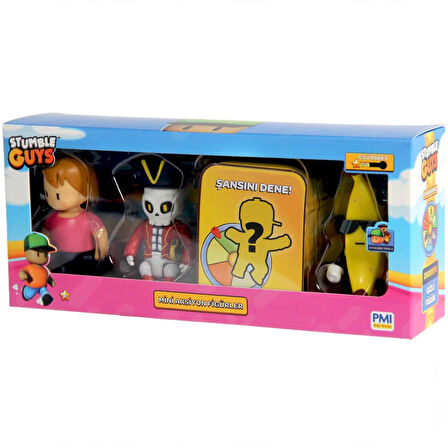 Stumble Guys 4'lü Aksiyon Figür Set