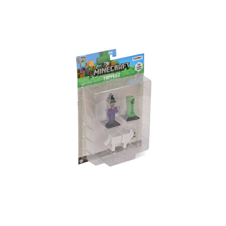 PMI MC2020 Minecraft 3D Figür Toppeez 3lü Set