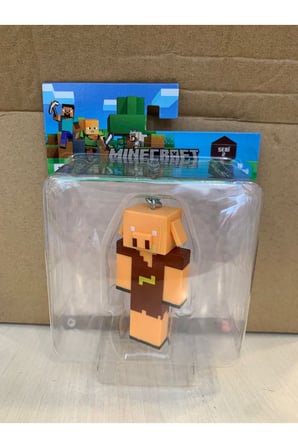Minecraft 3D Figür Anahtarlık Seri 2 - Lisanslı Sürpriz Paket Koleksiyon Figürü