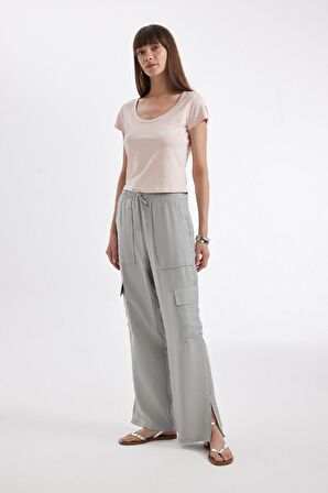 DeFacto Regular Fit Bisiklet Yaka Penye Basic Kısa Kollu Tişört D4455AX24HSPN681