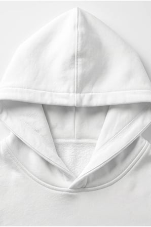 Unisex Yumuşak Dokulu İstiridye Baskılı Tasarım Oversize 3 İplik Hoodie Sweatshirt