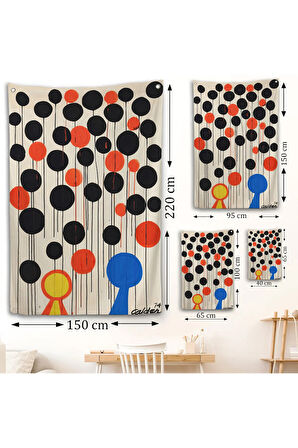 Alexander Calder - Envol Duvar Örtüsü-7291