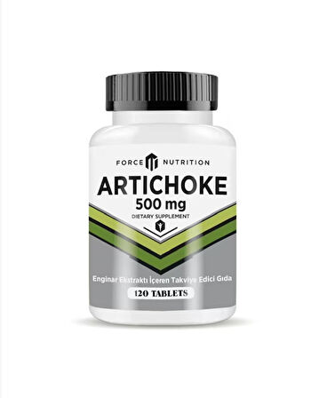 FORCE NUTRİTİON ARTİCHOKE(Enginar)500 mg 120 tablet