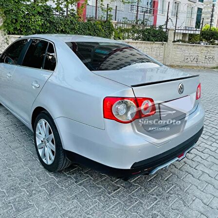 Vw Jetta MK5 2005-2010 Bagaj Üstü Spoiler Çıtası Piano Black Parlak Siyah