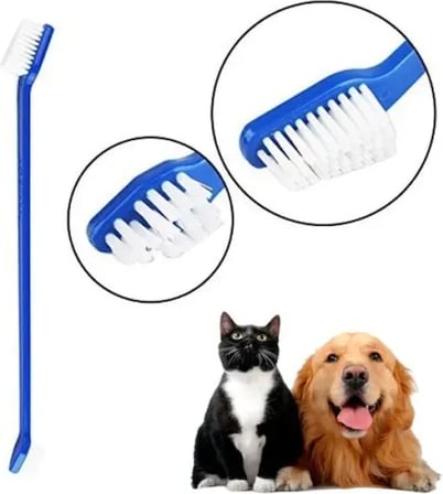 No Name Plastik Köpek Diş Fırçası 4 Adet