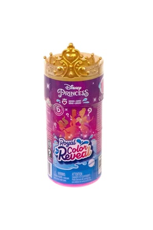 Mattel Oyuncak Disney Prenses Color Reveal Renk Değiştiren Ana Karakter Bebekler - 1.Seri HMB69 (Karışık Model 1 Adet)