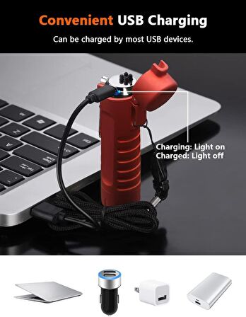 Explorer Electric Lighter Usb Çakmak - Alevsiz, Dumansız, Şarj Edilebilir