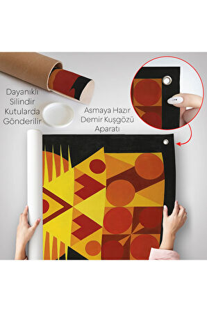 Auguste Herbin - Femme Duvar Örtüsü-7294