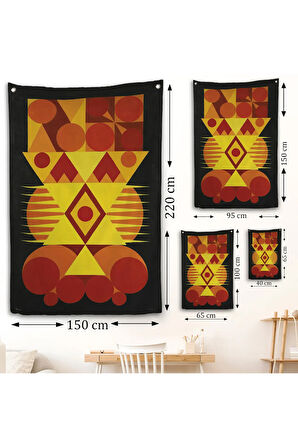 Auguste Herbin - Femme Duvar Örtüsü-7294