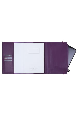 Victoria's Journals Not Defteri 14X20 Cm Zipco Clutch 80 Gram Mor 96 Yaprak Çizgili 211599