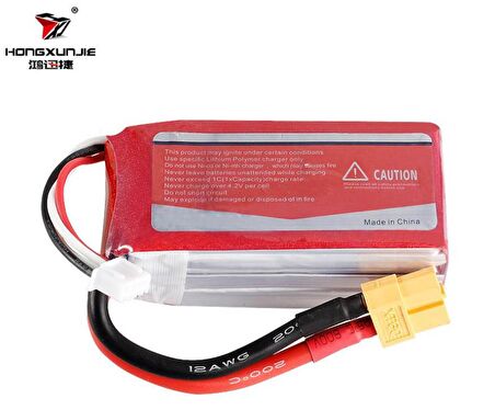 11.1V 1600mAh 3S 25C Lipo Pil RC Yarış Dron Heli Model Uçak Araba