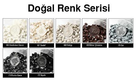 Mühür Mumu 50 Davetiye İçin 150 Boncuk Model: 72 Siyah