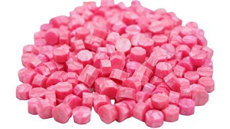 Mühür Mumu 50 Davetiye İçin 150 Boncuk Model: 28 Gül Pembe