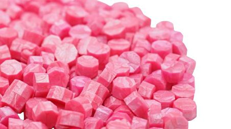 Mühür Mumu 50 Davetiye İçin 150 Boncuk Model: 28 Gül Pembe
