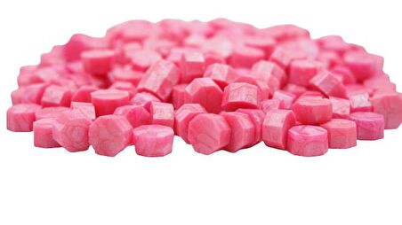 Mühür Mumu 50 Davetiye İçin 150 Boncuk Model: 28 Gül Pembe