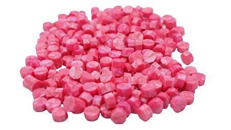 Mühür Mumu 100 Davetiye İçin 300 Boncuk Model: 28 Gül Pembe