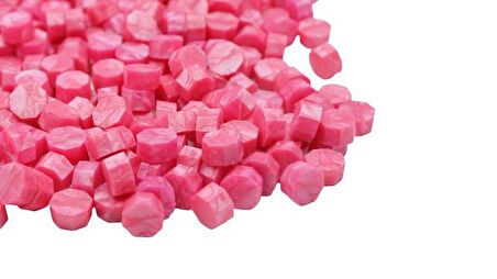 Mühür Mumu 100 Davetiye İçin 300 Boncuk Model: 28 Gül Pembe