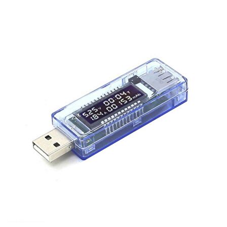 USB Voltmetre, USB Ampermetre, USB Akım Ölçer