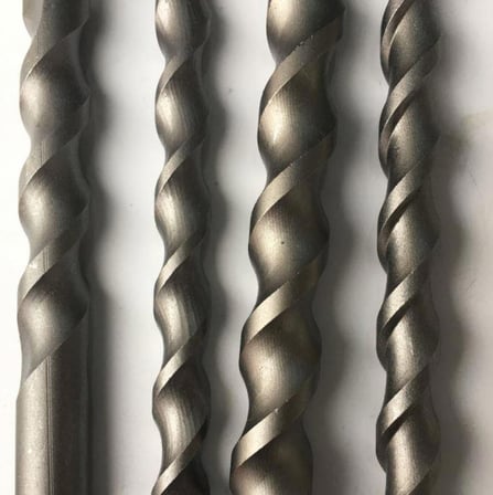 Kare DSS+ Sap Çift Flüt S2 Darbeli Beton Delme Matkap Uç 8x200mm 
