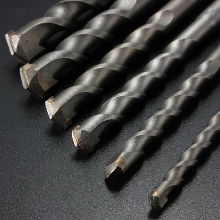 Kare DSS+ Sap Çift Flüt S2 Darbeli Beton Delme Matkap Uç 14x150mm 
