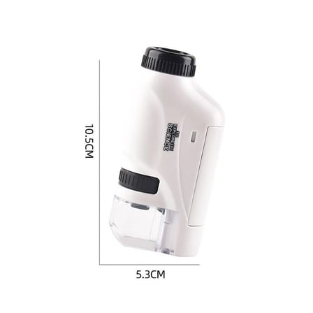 60x 120x Optik Mikroskop + 4 Lamelli + Mobil Telefon Tutacağı