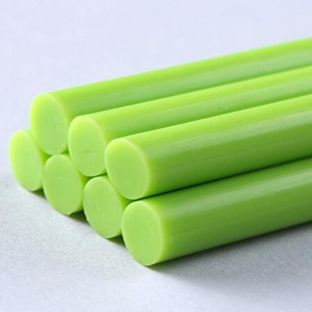 Mühür Mumu Çubuk Sıcak Tutkal 11mm x 30cm 4 lü Yeşil Renk