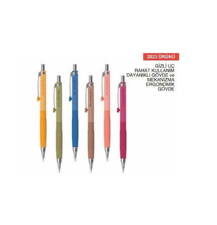 Gıpta Versatil Kalem (Mekanik Kurşun Kalem) Ultra Fıne-X 0.7 Mm K198700 (36 Lı Stand)